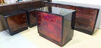 Henredon scene one mid century wall unit antique appraisal. Restored Pair Of Henredon Scene Three Nightstands At 1stdibs