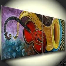 Coleção de carmen lucia de abreu • última atualização há 2 dias. Barato Abstrata Moderna Grande Art Pintura A Oleo Instrumentos Musicais Sobre Tela Sem Moldura Compr Arte A Oleo Pinturas A Oleo Pintura A Oleo Sobre Tela