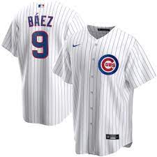 Women's nike javier baez white chicago cubs home replica player jersey. Official Javier Baez Jerseys Javier Baez Shirts Baseball Apparel Javier Baez Gear Mlbshop Com