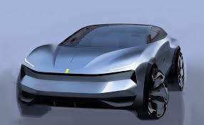 Ferrari purosangue suv rendered, out for lamborghini urus blood. What An All Electric Ferrari Hyper Suv Might Look Like Techeblog