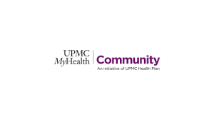 Myhealth Community Upmc Health Plan