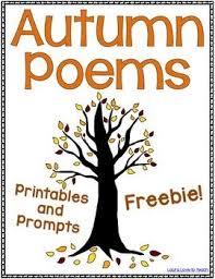 Free Autumn Poems Autumn Poems Preschool Poems Writing Templates Kindergarten