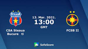 Cifrele despre cupe, campionate, medalii etc. Csa Steaua BucureÈ™ti Fcsb Ii Live Ticker H2h Und Aufstellungen Sofascore