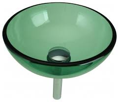 13769 vessel sinks blue glass piccolo
