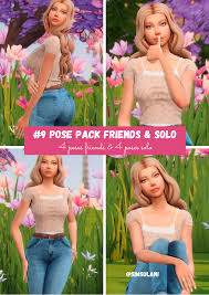 By Simsulani 9 Pose Pack Friends N Solo Sims 4 Poses Sims 4 Toddler Sims 4 Sims
