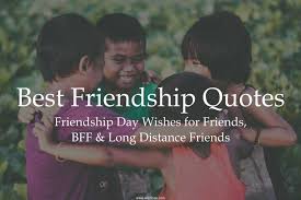 They're always there for you: Beautiful Friendship Quotes With Images For Friendship Day Wishbae