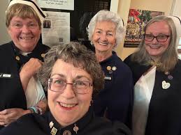 Thank you, kind ladies, for honoring our colleague in Glastonbury this  morning ❤️❤️