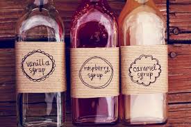 Make Your Own Coffee Syrup Gift Idea Coffee Syrup Homemade Coffee Syrup Homemade Coffee