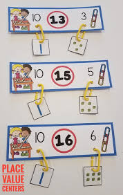 Place Value Centers For Kindergarten Place Value Centers Numbers Kindergarten Place Values