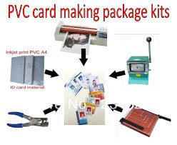 Printing sheet works with a regular inkjet printer. Id Card Making Machine Kits Package Simple Tools For Id Card Making Tools For Tool Tooltool Pack Aliexpress