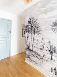 Aujourd'hui le papier peint fait son grand retour. Papier Peint Entree 4 Papier Peint Papier Peint 4 Murs Papier Peint Couloir