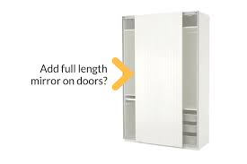 Maybe you would like to learn more about one of these? Hackers Help Diy Sliding Mirror Wardrobe Doors Ikea Hackers