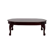 Vintage councill chippendale flame mahogany floral inlaid coffee side table 70s. 60 Off Mahogany Coffee Table Tables