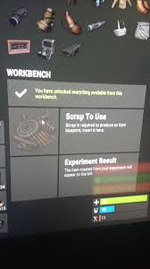 If you are playing on a server make sure you have the correct client files installed. The Feeling When You Unlock All Level 3 Recipes R Playrust