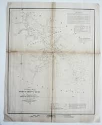Details About Preliminary Sketch South Carolina Us Coast Survey Map North Edisto River 1851