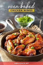 Oven Baked Chicken Wings Recipe Baked Chicken Wings Baked Chicken Wings Oven Baked Chicken