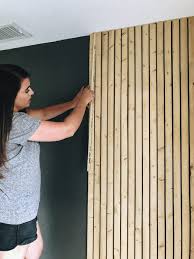 Welcome to simply aligned home, a diy blog aimed to inspire! Diy Wood Slat Wall Within The Grove