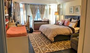 Master Bedroom And Nursery Combo Shared Baby Rooms Baby Bedroom Master Bedroom Nursery