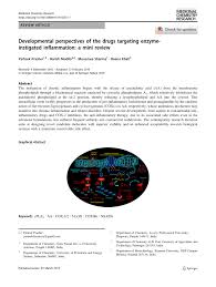 Kantor pmn krian / the international halal sme report directory by kamarul aznam issuu. Pdf Developmental Perspectives Of The Drugs Targeting Enzyme Instigated Inflammation A Mini Review