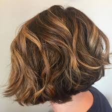 The great way is to cut it off short bob hairstyle. Warm Bronde Balayage Bob Thick Wavy Hair Thick Hair Styles Balayage Bob
