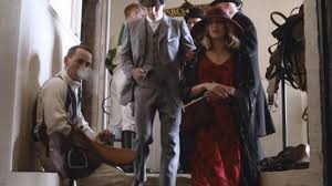 This popular tv series is an excellent idea for a themed fancy dress party, halloween or an planned event, and everyone will love wearing a peaky blinders costume that sports iconic 1920's fashion. Peaky Blinders Tommy S Gray Striped Flannel Suit Bamf Style