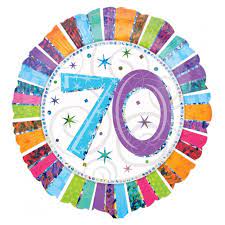 Das Perfekte Mannergeschenk Helium Ballon Zum 70 Geburtstag