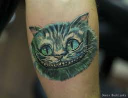 Vlivem přehřátí organismu dostávají kočky zánět mozku. Cheshire Kocka V Podobe Divky Tattoo Cheshire Cat Muzi Spetky Tetovani S Cheshire Cat On