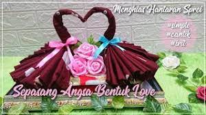 Cara membuat hantaran baju tidur bentuk kipas ini simple banget untuk cara membuat nya gaess. Hantaran Pernikahan Sprei Cara Membuat Hantaran Pernikahan Kreasi Rc