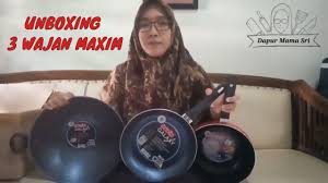 See more of maxim teflon anti lengket on facebook. Unboxing Peralatan Masak Teflon Maxim Galaxy Frypan Wok Dan Maxim Valentino Deep Wok Youtube