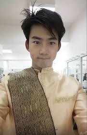 Taecyon;ok taecyeon;okcat;ok taek yeon;taecyeon;taec yeon 2pm S Taecyeon Shares A Photo Of Himself Wearing Traditional Wear For Thailand Fan Meeting Taecyeon Ok Taecyeon Asian Men S Hairstyles