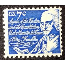Pack Of 10 .. 1C Benjamin Franklin Stamp Of 1926. Vintage Unused Us Postage  Stamp Stamp Collecting, Pen Pals And Calligraphy Gifts. - Etsy Hong Kong