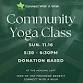 Community Yoga for Connect With A Wish