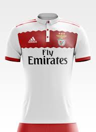Further embellishment comes via the gold. I Designed Football Kits For Sl Benfica For The Upcoming Season 17 18 Sports Jersey Design Football Kits Football