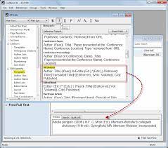 Encyclopedic entries and dictionary entries generally do not mention author's names. Solved Reference Type Dictionary Endnote Community