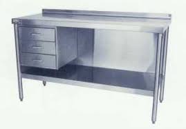 Stainless steel work tables are designed for ingredient prep, plating your menu items, holding utensils and countertop equipment until needed and stainless steel work tables are available in many different sizes left to right and front to back, allowing you to find the exact units for your space and. Stainless Steel Work Tables
