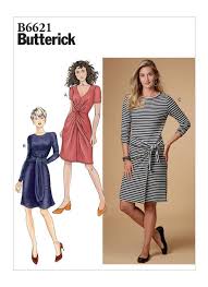 Sewing a ballerina skirt is easy and can be done with the minimum sewing knowledge. B6621 Misses Dress Sewing Pattern Butterick Patterns Knit Dress Sewing Dresses Dress Sewing Patterns