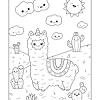 Download and print one of our alpaca coloring pages to keep little hands occupied at home; 1