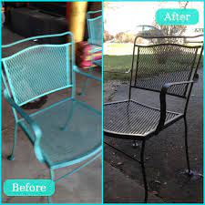 Pin By Susie Moschkau On For The Home Patio Furniture Redo Metal Outdoor Furniture Painted Outdoor Furniture