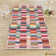 Belemir Belemir Yolluk Hali 100x200 Mozaik K300 Renkli Halilar Mozaik Hali
