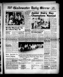 What if the berlin blockade became the start to a larger conflict? Gladewater Daily Mirror Gladewater Tex Vol 1 No 42 Ed 1 Thursday May 5 1949 The Portal To Texas History