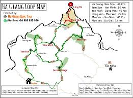 Ha Giang Loop Map Ha Giang Loop Tour