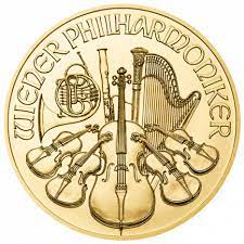 One silvercoin 1 oz year 2021 austrian wiener philharmoniker 99,9% silver. Der Wiener Philharmoniker 1 Unze Feingold In Perfektion