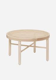 Luna Coffee Table In Beech With Woven Cane Table Top Coffee Table Coffee Table Inspiration Rattan Coffee Table