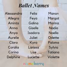 Baby Names Inspired By Ballet Ballet Babynames Dance Baby Names Hipster Baby Names Baby Name List
