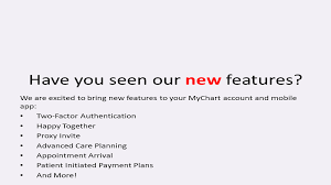 Mychart Login Page