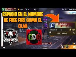 Tarjetas de iniciales de nombres, postales de iniciales de nombres. Como Poner El Espacio En El Nombre De Free Fire Como El Clan Re4lg4life Y Cdg Oficial Youtube