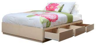 Choose one with storage drawers or a trundle bed underneath for even better use of space. Queen Captains Bed With 6 Drawers Contemporary Platform Beds By Gothic Furniture Houzz
