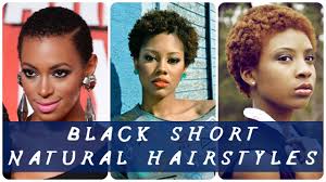 Short natural tapered haircut with side shaved. 40 Best Black Short Natural Hairstyles Youtube