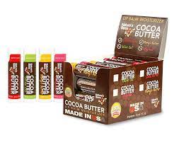 Amazon Com Nature S Bees Cocoa Butter Lip Balms Lip Moisturizer Treatment Pack Of 24 Original Variety Assortments Original Olive Oil Mango Butter Shea Butter Beauty