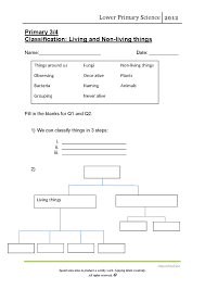 Initially, scientists have classified the organisms into two kingdoms; Introduction To Classification Of Things Living Non Living Things Hannahtuition